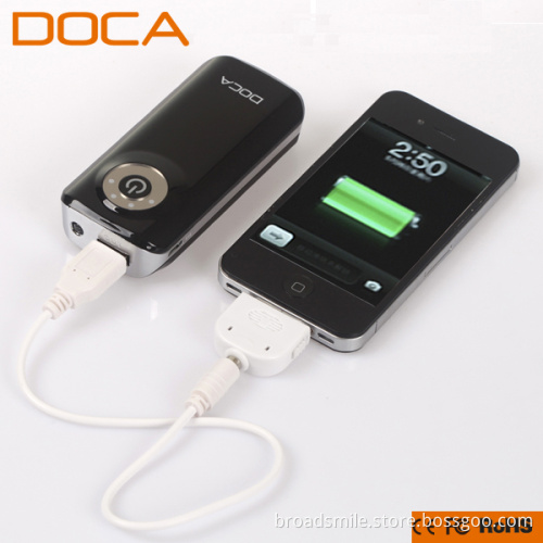 NEW 5200mAh Portable Power Bank For Mobile phone Changers